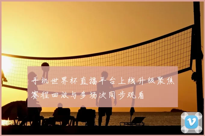 手机世界杯直播平台上线升级聚焦赛程回放与多场次同步观看